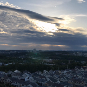 夕方（動画）。の画像