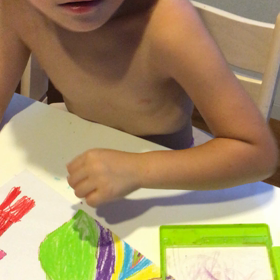 娘の作品の画像