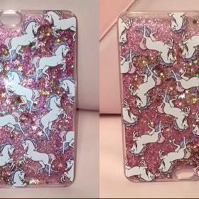 キラキラpinkラメ入り︎︎ユニコーン︎︎(iPhone 6plus︎︎)の画像