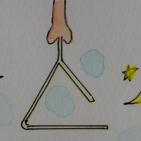 夜はトライアングルの画像