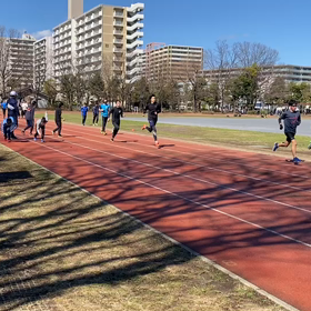 バトン練習(直線)①の画像