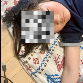 無邪気な寝顔に、愛しさを感じの画像