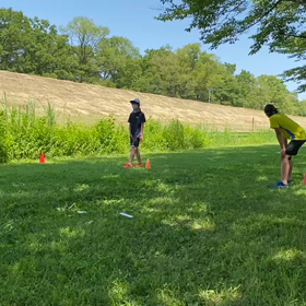 5月29日 クラブ交流リレー練習(芝生)④の画像