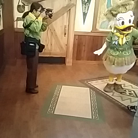 杏ディズニーランド動画①の画像