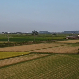 田園風景の画像