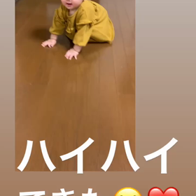 ハイハイ記念日！の画像