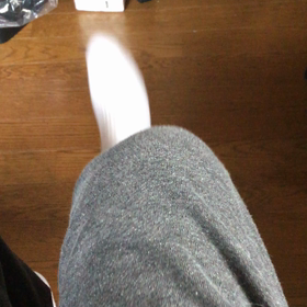 筋トレ。右足40回。の画像