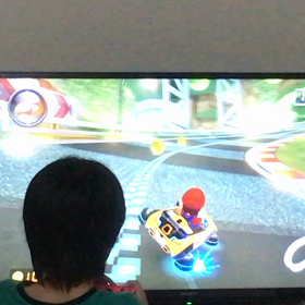 自閉症の息子によるマリオカート❷の画像