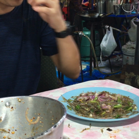 川エビの踊り食い「クンテン」を食べに行きました！の画像