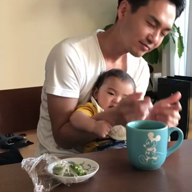 息子2号と共演してみたの画像