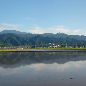 逆さ石鎚山(⌒‐⌒)の画像