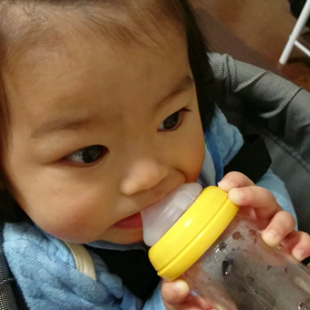 離乳食後の白湯の画像