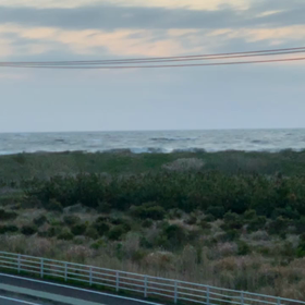 4月20日千葉北、東浪見の朝の波の画像