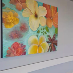 ハワイ到着動画の画像