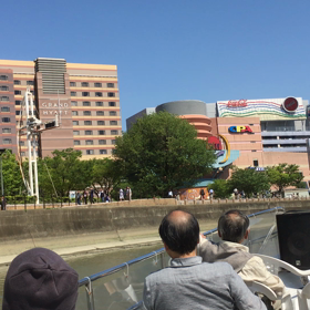 那珂川からキャナルシティ博多の画像