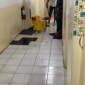 大雨で地下一階にあるNewビル教室全てが膝下浸水‼️の画像