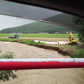 台風11号の画像