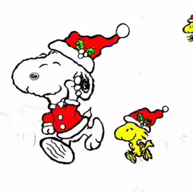 ジングルベル❗グレートサンタスヌーピーラン❗動画❗の画像