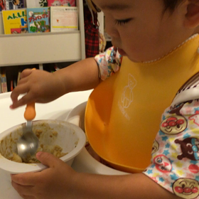 ◆初めてのカレーに○○サイン！の画像