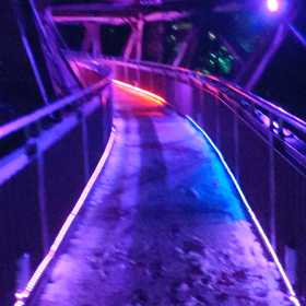 『あやとり橋』の夜景！※復路の動画編！の画像