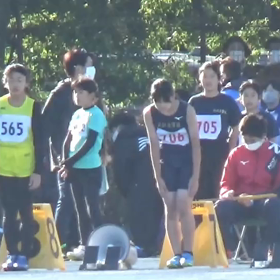 越谷カップ女子100m④の画像