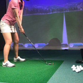 スイング動画(軌跡つき)の画像