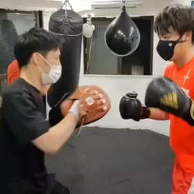 ミット打ち動画♪の画像