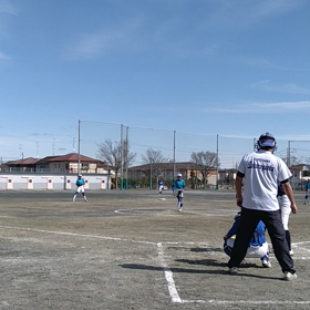 中学練習試合　ピッチャーデビュー☆の画像