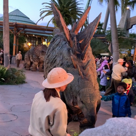 2019.12.27、ユニバ、「マイ・フレンド・ダイナソー」（動画）。の画像