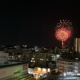 花火あがってましたの画像
