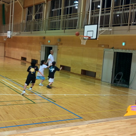 今日のバスケ練習(20190612)の画像
