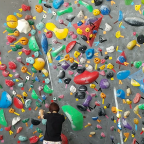 奥の壁のホールド替えの画像