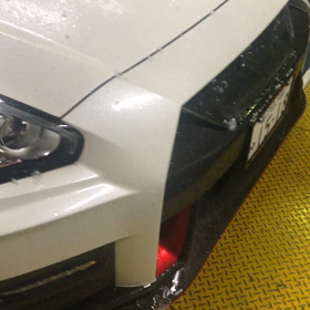 突然、雹が降ってきた！の画像