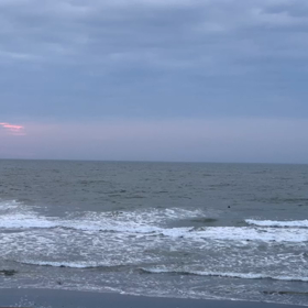 5月28日千葉北、東浪見の朝の波の画像