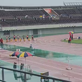 クラブ交流6年100m①の画像