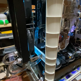 漏水テスト中の画像