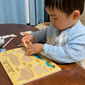 型はめパズルと言葉*の画像