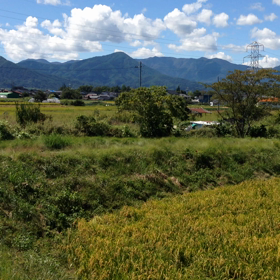 実り多き上田の大地の画像