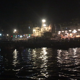 ガンジス河 夜の画像