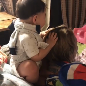 10ヶ月ベビーのストレス発散場所の画像