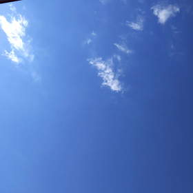 今日の空の画像