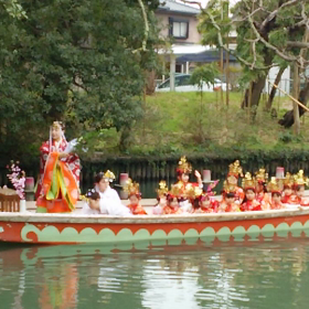 水上パレードその②タイムラプスにて。の画像