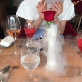 素敵な演出のレストラン♡の画像