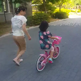 補助なし自転車に乗れた!の画像