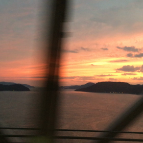 夕陽の画像