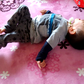 アテトーゼの不随意運動 つきのあかり 494ｇ 生まれの脳性麻痺っ子奮闘記