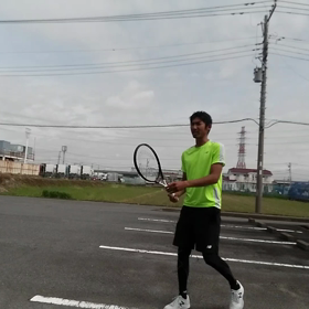 ボレーのキャッチボールの画像