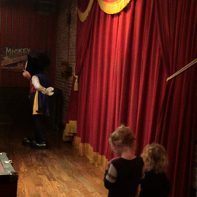 フロリダ ディズニーワールド 喋るミッキーの画像