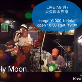 来週月曜、ライブです♬の画像