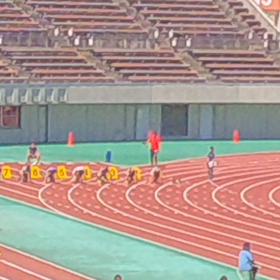 中２男子100m予選 堀田陽都くんの画像